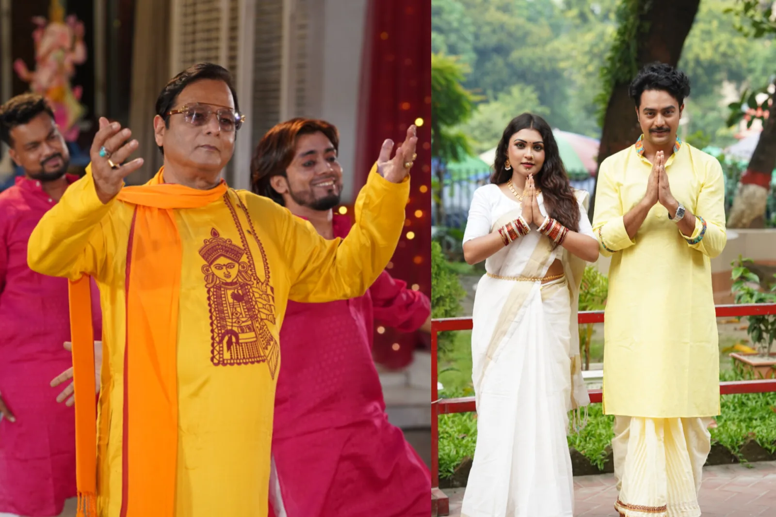 দুর্গাপূজায় ড. অরূপ রতন চৌধুরীর ‘জয় মা দুর্গা’