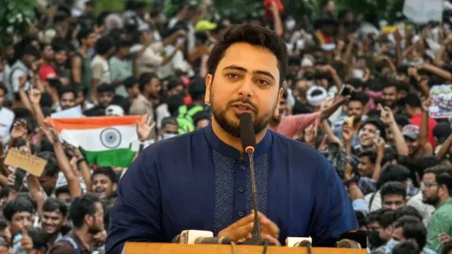 আওয়ামী লীগকে ফেরাতে ভারতের সঙ্গে গোপনে আঁতাত করছে বিএনপি সরকার: নাহিদ ইসলাম