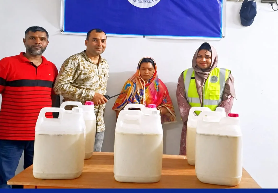 নওগাঁয় মাদকবিরোধী অভিযানে এক নারী গ্রেফতার