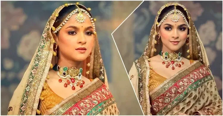 হঠাৎ বিয়ের সাজে সাদিয়া আয়মান, ঘটনা কী?