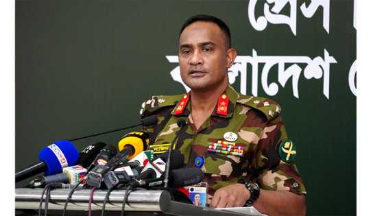 সার্বভৌমত্বের প্রশ্নে আপসহীন সেনাবাহিনী